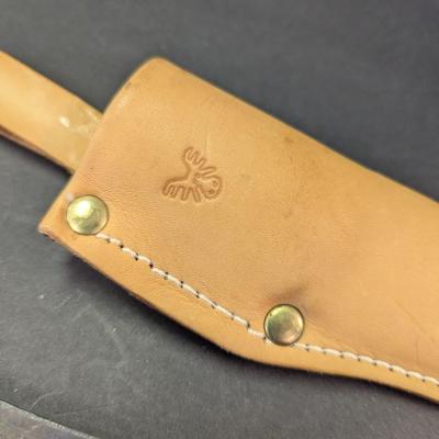 Sale Photo Thumbnail #585: H. Roselli Hunting Knife With Sheath #6