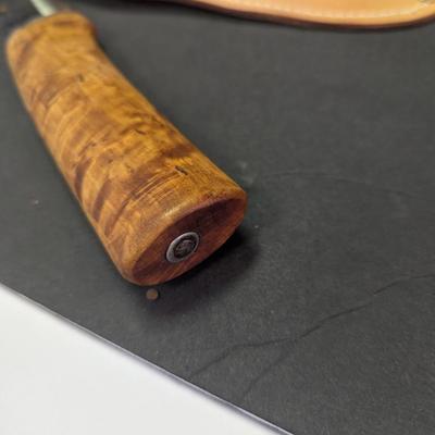 Sale Photo Thumbnail #587: H. Roselli Hunting Knife With Sheath #6