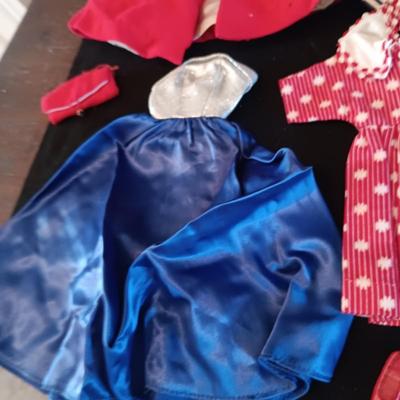 VINTAGE BARBIE DOLL CLOTHES AND ACCESSORIES