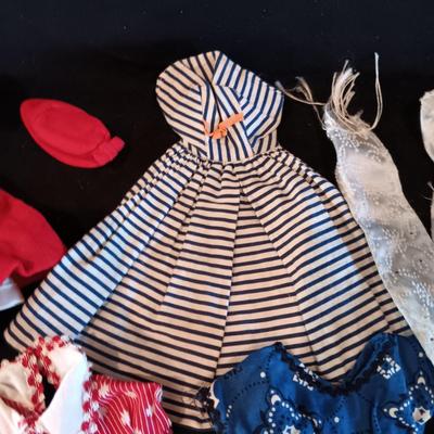 VINTAGE BARBIE DOLL CLOTHES AND ACCESSORIES
