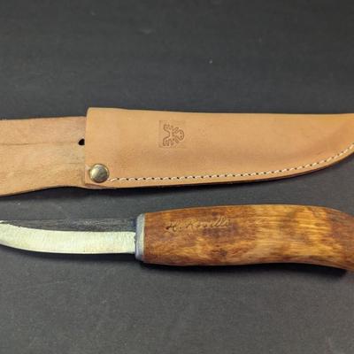 Sale Photo Thumbnail #590: H. Roselli Hunting Knife With Sheath #7