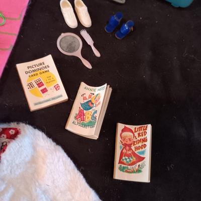 VINTAGE BARBIE DOLL CLOTHES AND EXTRAS