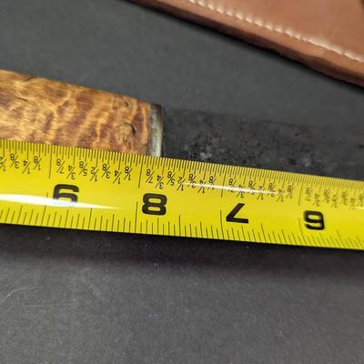 Sale Photo Thumbnail #608: H. Roselli Hunting Knife With Sheath #9