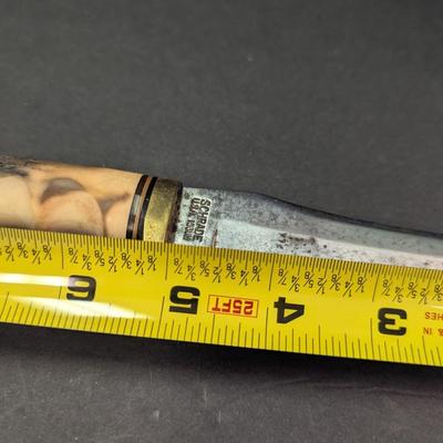 Sale Photo Thumbnail #614: Vintage Schrade USA Uncle Henry Knife 153UH With Sheath Fixed Blade #10