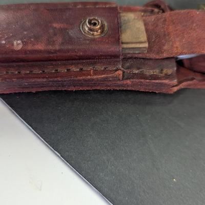Sale Photo Thumbnail #616: Vintage Schrade USA Uncle Henry Knife 153UH With Sheath Fixed Blade #10