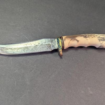 Sale Photo Thumbnail #612: Vintage Schrade USA Uncle Henry Knife 153UH With Sheath Fixed Blade #10