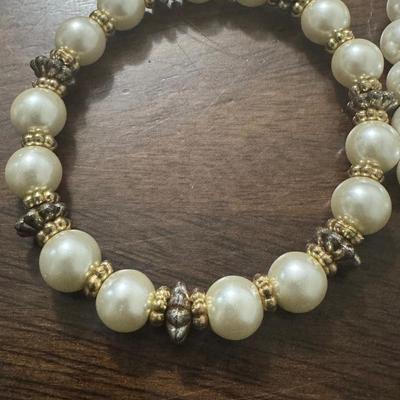 Pretty white jewelry