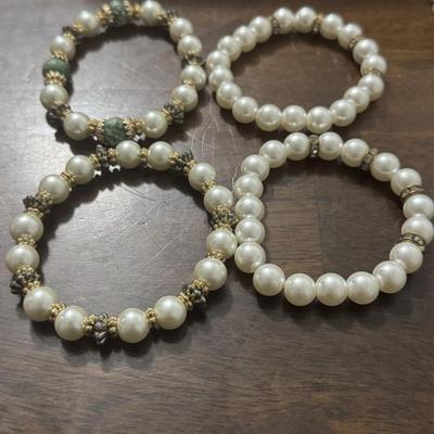 Pretty white jewelry