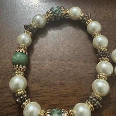 Pretty white jewelry