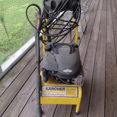 Karcher Pressure Washer- Model 4000 G- 5.0 HP, 1800 PSI, 2.2 GPM- Gas Powered