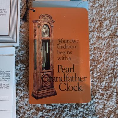PEARL GRANDFATHER CLOCK