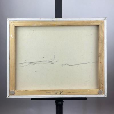 Sale Photo Thumbnail #189: Signature is illegible 
Measurements:
16” by 20”