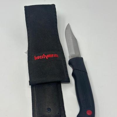 Sale Photo Thumbnail #138: BT3 BTH hunting knife and saw - BT5/w Canvas Sheath. Stainless steel knife blades and carbon steel saw