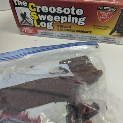 Sale Photo Thumbnail #1985: Bed Risers Creosote Sweeping Log