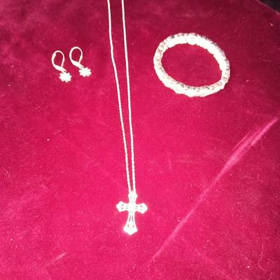 SILVER TONE JEWELRY
