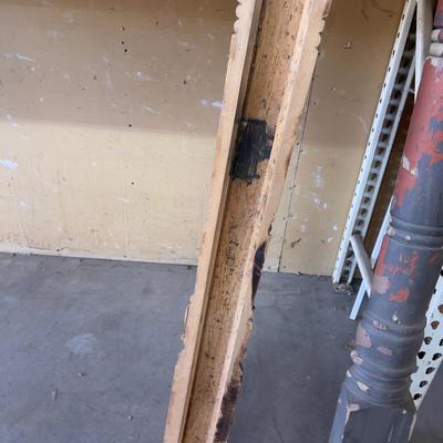 2 Half Columns Antique