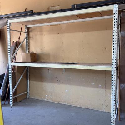 Narrow Pallet Rack 2/Shelves