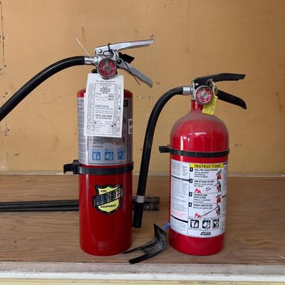 2- Fire Extinguishers 
