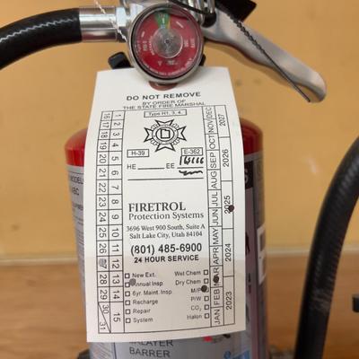 2- Fire Extinguishers 