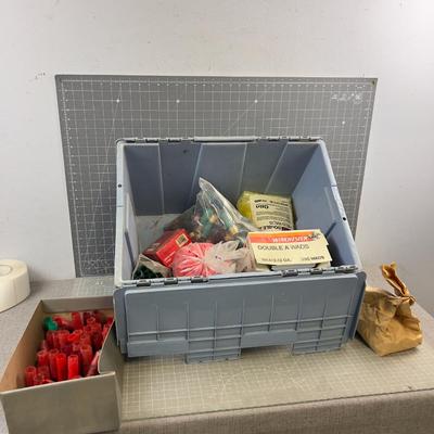Tub full of Empty Shot Gun Shells and Wads 