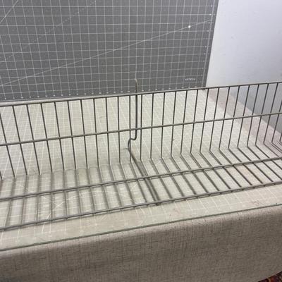 Wire Shelf that hooks to Peg Board
