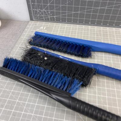 3 Windshield Snow Brushes