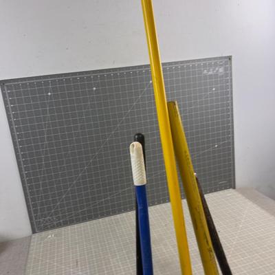 Boom, Shovel and Mop stick