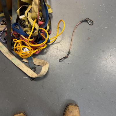 Bunch of Ratchet Straps, Ends and Parts 