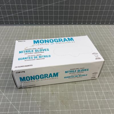 NEW Black Nitrile Powder Free XL Gloves