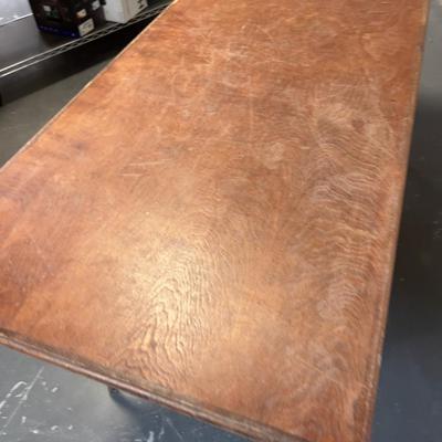 Wood Folding Table 73"x25"