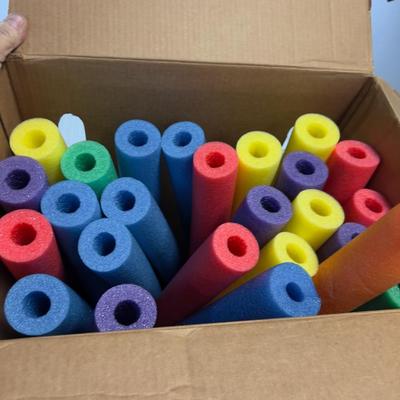 Box of POOL Noodles 