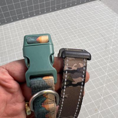 Large Dog Collars 1- New 1- Used 