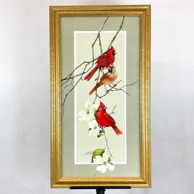 Sale Photo Thumbnail #250: Signed and Numbered 25 out of 1000
Gold frame 
Measurements:
18.75” by 34” framed 
(no glass on this frame)