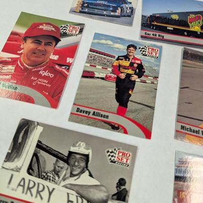 Sale Photo Thumbnail #1320: Vintage NASCAR Trading Cards