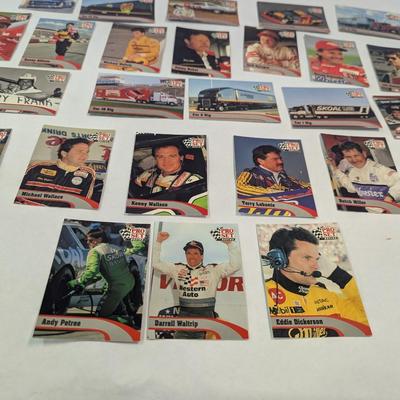 Sale Photo Thumbnail #1321: Vintage NASCAR Trading Cards