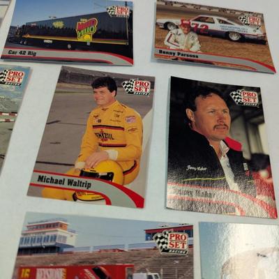 Sale Photo Thumbnail #1319: Vintage NASCAR Trading Cards