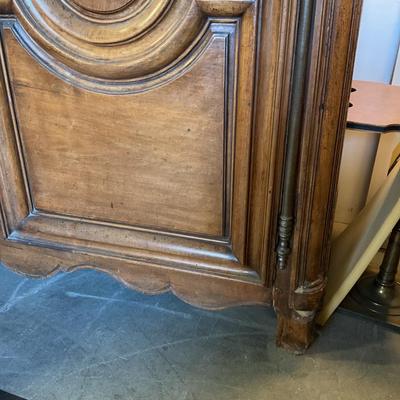 Sale Photo Thumbnail #330: On display at the ReStore Bottom cube
Original cost 14000
This piece is large and beautiful. An antique from England it was commissioned to be redesigned with interior drawers. 
It took 6 men to bring in. You will need to provide a crew to remove. 
Conten