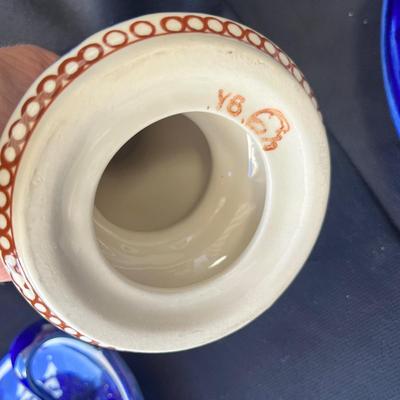 Sale Photo Thumbnail #865: 2 dinner plates & 2 candles.  All like new!