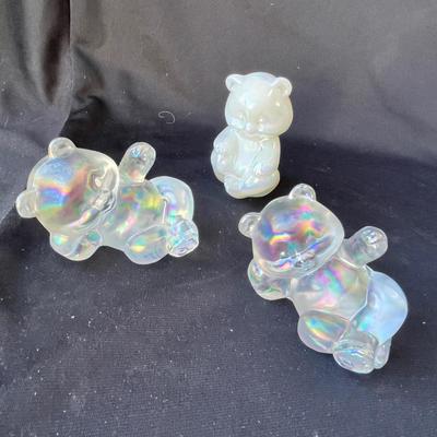 Sale Photo Thumbnail #1067: Have carnival glass finish.  No damage.