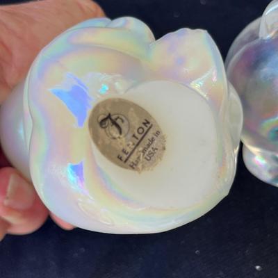 Sale Photo Thumbnail #1069: Have carnival glass finish.  No damage.