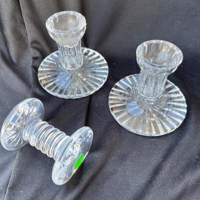 Sale Photo Thumbnail #1174: Knife rest & candles.  All in good shape.
