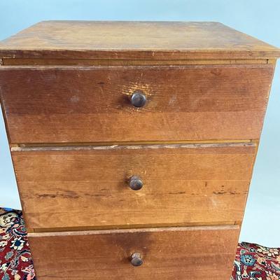 Sale Photo Thumbnail #393: Bottom has water stains
Measurements:
18.5” in width, 15” depth, 34” in height