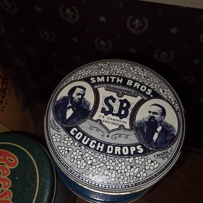 Advertising tins