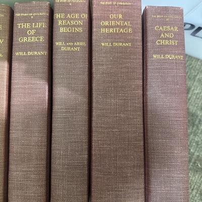 Sale Photo Thumbnail #431: 11 books cloth hardcover