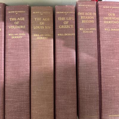 Sale Photo Thumbnail #430: 11 books cloth hardcover