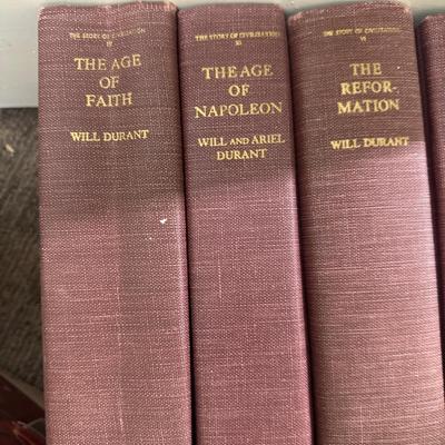Sale Photo Thumbnail #428: 11 books cloth hardcover