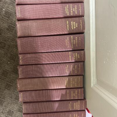 Sale Photo Thumbnail #427: 11 books cloth hardcover
