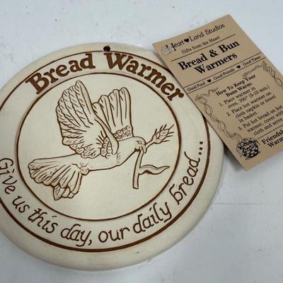 Sale Photo Thumbnail #452: From Heart Land Studios. In New Condition with tag. With the religious inscription "Give us this day, our daily bread..."