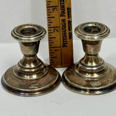 Sale Photo Thumbnail #315: Marked EPNS (electro plated nickel silver). some tarnish, but can be cleaned/polished if desired.   Good vintage condition.