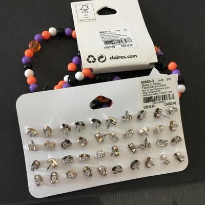 Cute Halloween necklace instead airings new on card Claires